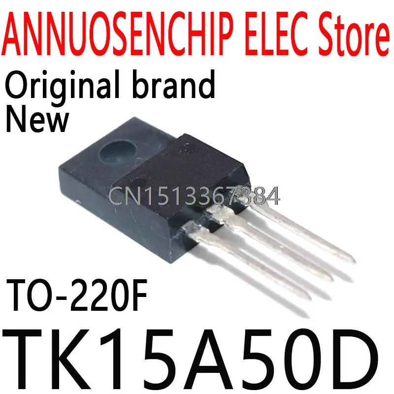 

100PCS/Lot New and Original K15A50D TO-220F 500V 15A TK15A50D