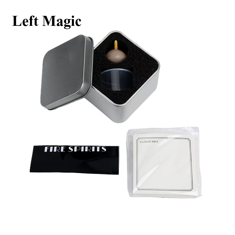 Fire Spirits By J.C Magic Tricks Close Up Stage Magic Props Professional Magician Illusions Gimmick Accessories