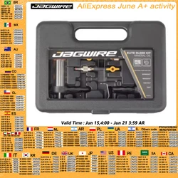 JAGWIRE Elite Bleed Kit Hydraulic Disc Brake Oiling Tool Bicycle Brake Oil Filling Tool For DOT and Mineral Oil Oil Bleed Tool