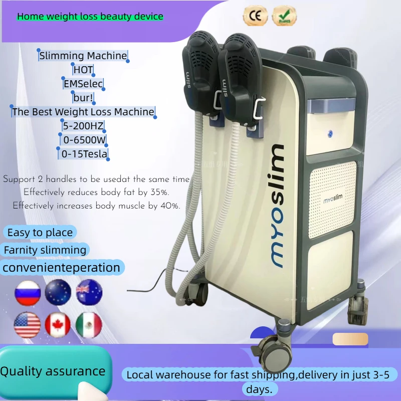 

Upgraded System Fat Burning With 4 RF Handles Slimming Weight Burn Fat Full Removal Body Slimming Machine 4 in 1