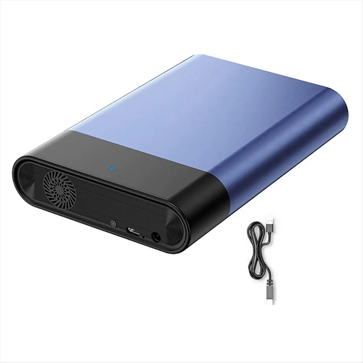 مستقر- حاوية محرك الأقراص الصلبة 2.5 3.5 بوصة USB3.1 SATA SSD حافظة القرص الصلب الخارجي مروحة مدمجة 5 جيجابت في الثانية 12 تيرابايت قابس الاتحاد الأوروبي #5