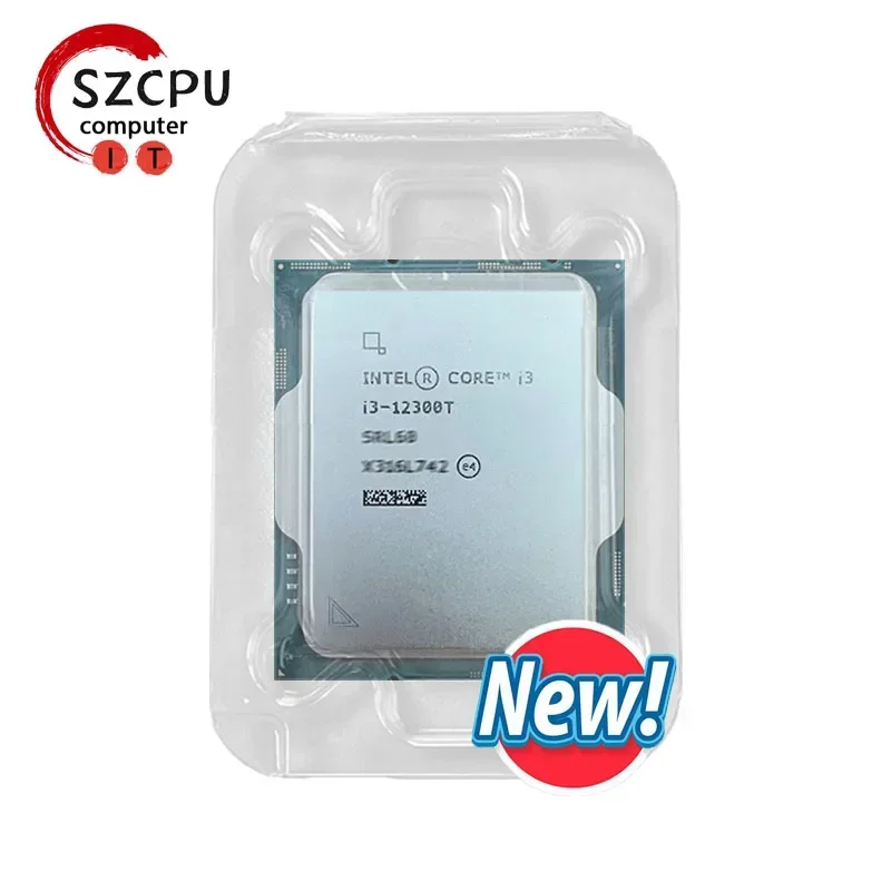 Intel New Core i3 12300T 2.30/4.20 (Ghz) 4C/8T scheda grafica integrata Intel UHD 730 i3-12300T 35W LGA 1700