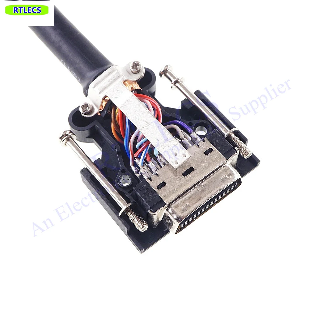 1 Stück SCSI-Anschlusskabel MDR 14 20 26 36 50 Positionen Stecker auf Stecker-Stecker-Adapter 0,75 1 1,5 2 3 5 Meter Verlängerung gelötet – Detail 3