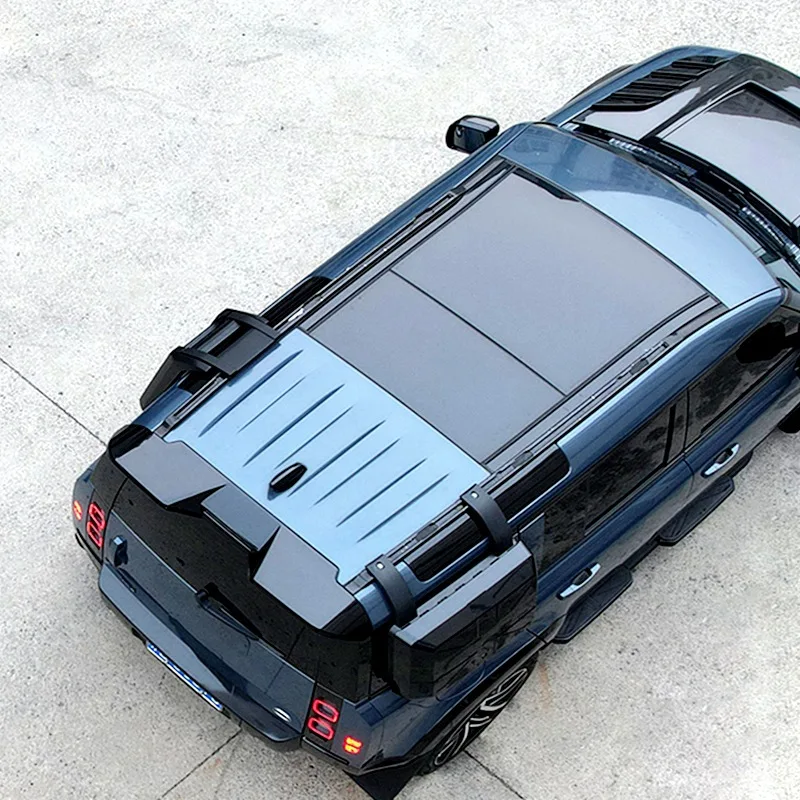 Suitable for 2020-2025 Land Rover New Defender rear wing, modified non-punching paint rear top wing