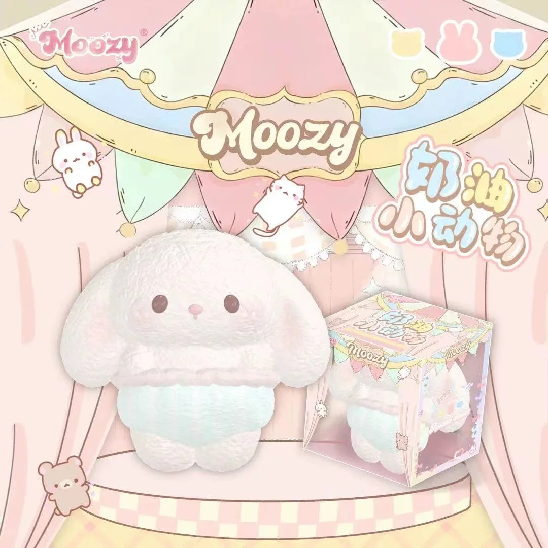 Moozy Squishy Woodland Animal Diaper Toy Slow Rebound Bear  Simulation Plush Toys for Children Educational Early Learning
