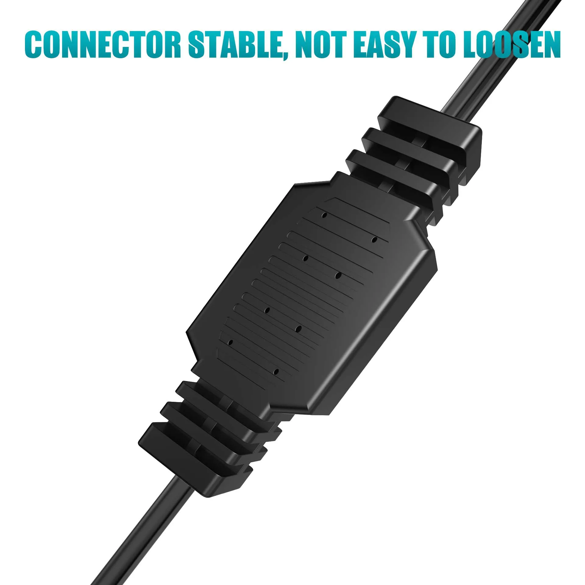 Europea Male Plug To Female Socket Power Extension Cable 2/3 Ways Outlet 2-prong Plug 2M Extension Cord For PC Computer PDU TV