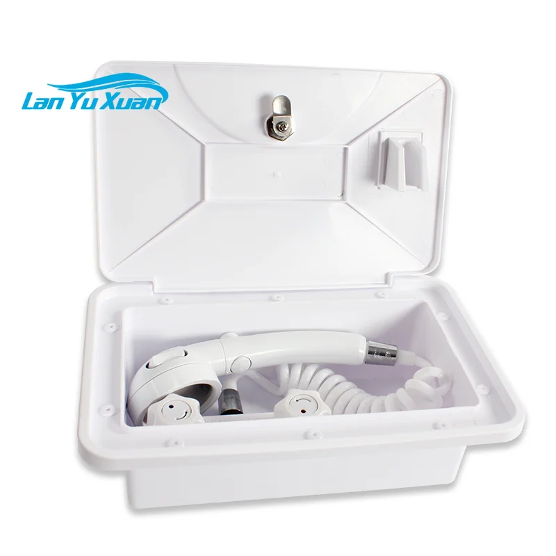 

TYTXRV RV Caravan Accessories High Quality Anti-Yellow White Cold and heat regulation With Lock External Shower