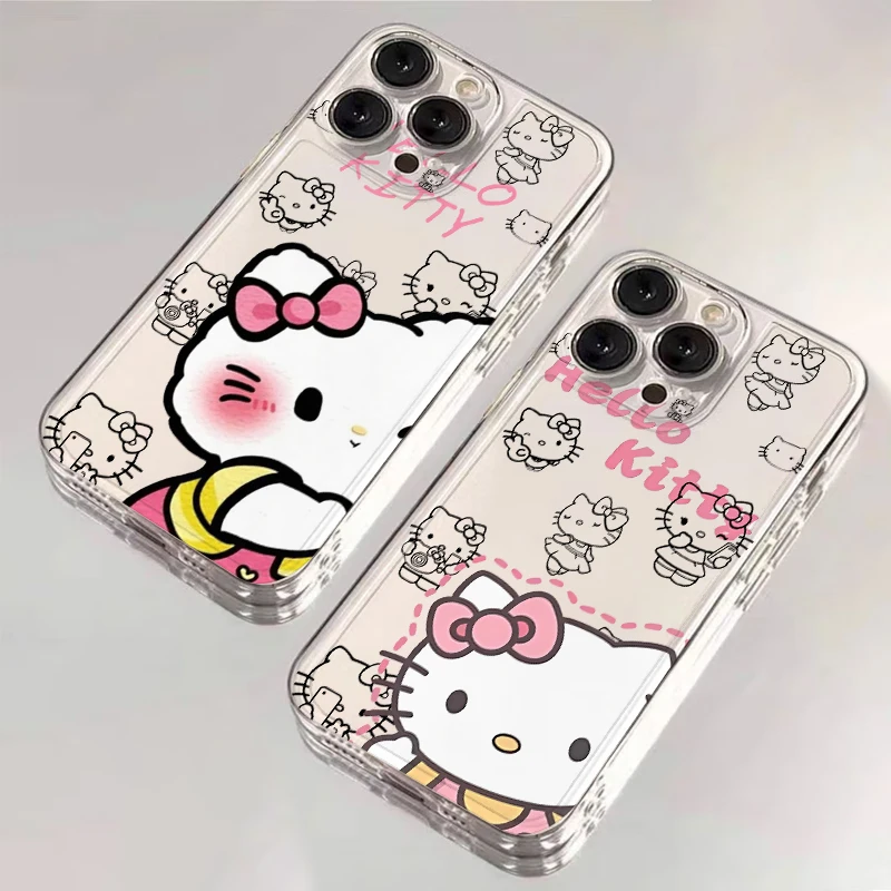 Funda blanda transparente para Honor X8b X9a Y9 Prime 2019 90 Lite X7b X9b Sanrios Hello Kitty