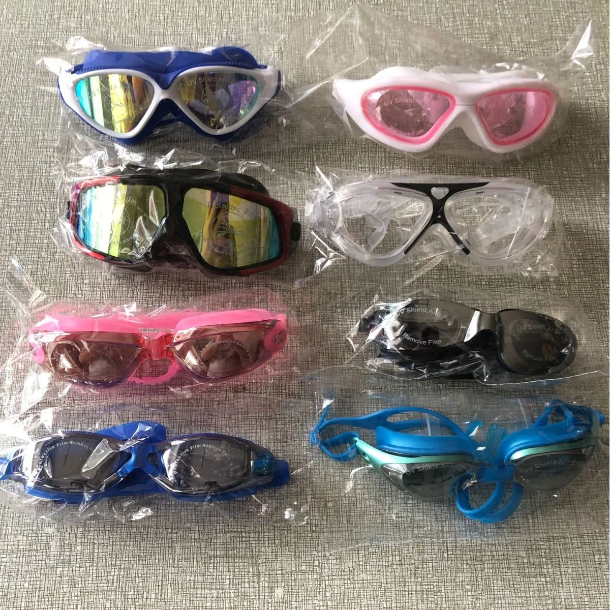 Gafas de natacion antivaho con proteccion UV para adultos para deporte - imagen 5