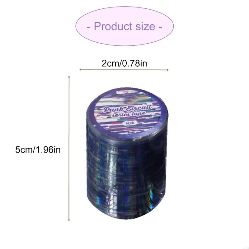 LXAA Circuit Art Art Pet Tape for Notebook Diaries and Office Office