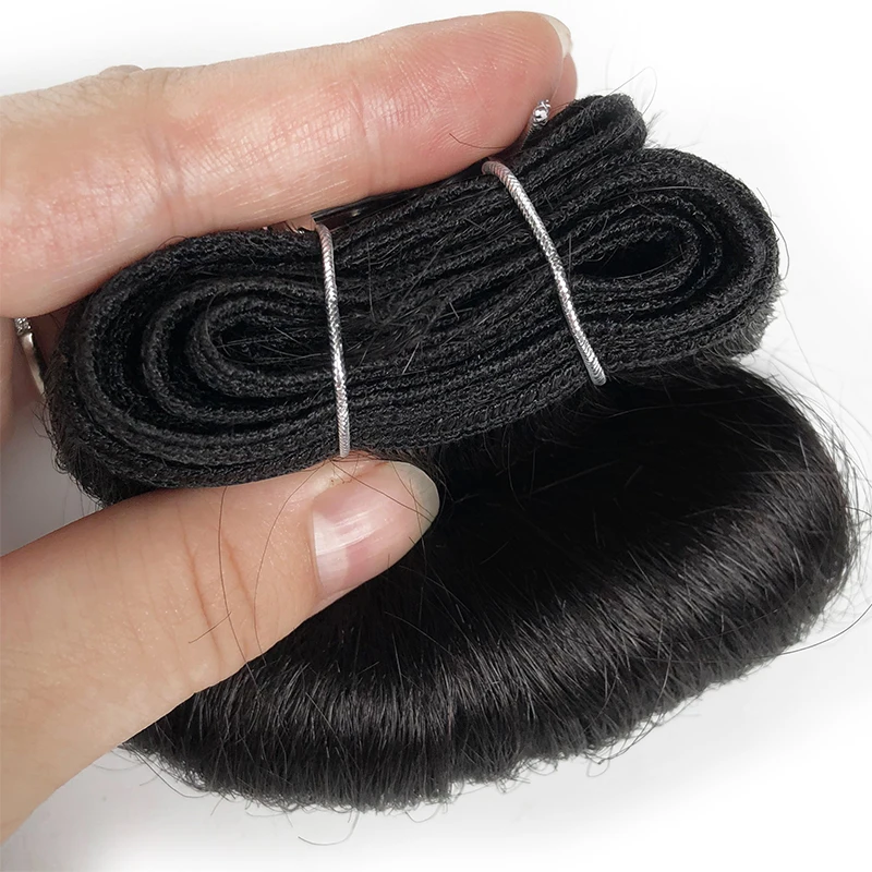 Extensions de cheveux brésiliens bouclés rebondissants pour femmes, faisceaux de vague de corps avec fermeture, faisceaux de tissage, 3/4, 4x4