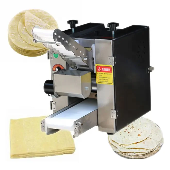 Máquina automática para hacer tortillas de harina comercial, Roti Chapati, pan Pita árabe, Samosa, Empanada, Dumpling Wrappe