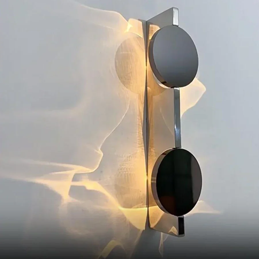 Creative Art Corrugated LED USB Rc and Wiring Wall Lamps Bedroom Bedside Shadow Sconces Aisle Porch Corridor Atmosphere Light