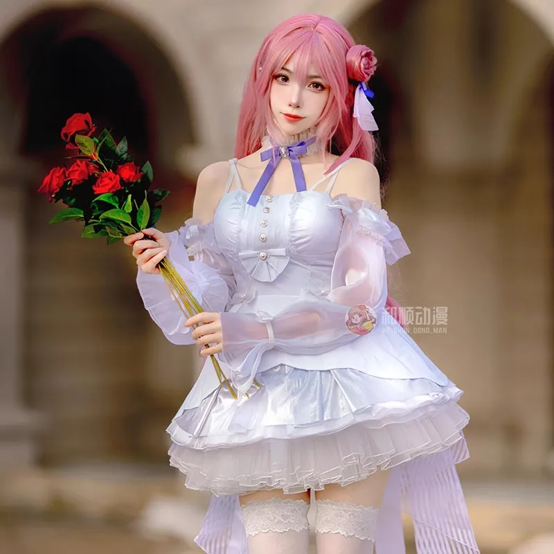 Dorothy Cosplay Lolita Dress Anime Game NIKKE The Goddess of Victory Role-Playing Clothes Girl Skirt Headwear Neckwear Full Suit