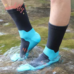 Waterproof Socks Breathable Outdoor Hiking Wading Camping Winter Skiing Sock Riding Snow Double-layer Thickening Warm Socks