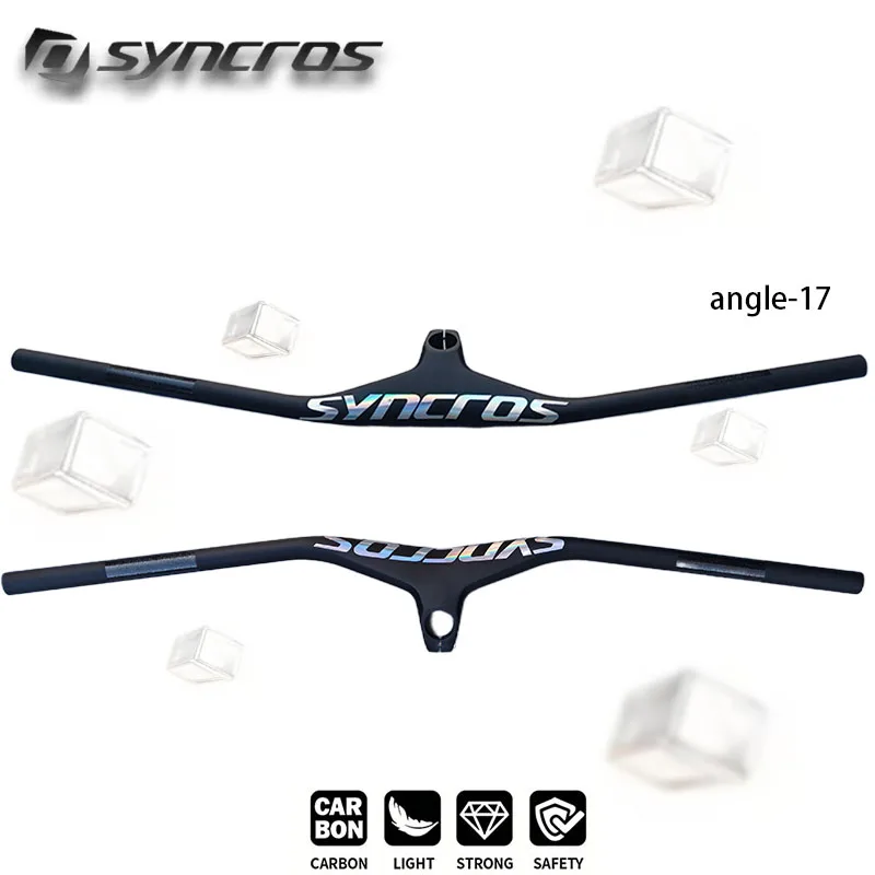 

Syncros Mountain Integrated MTB Handlebar Carbon Fiber Chrome Style 70-110mm Frasier IC