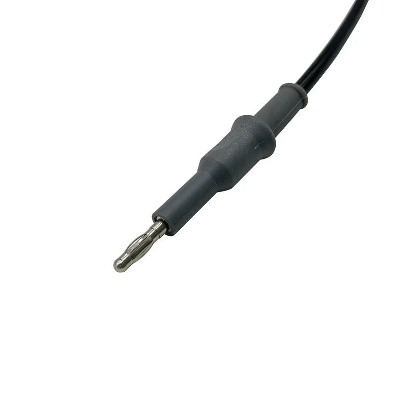 

Silicone Negative Electrode Plate 4.0mm/6.3 High Frequency Electric Knife Negative Electrode Plate Lead Wire
