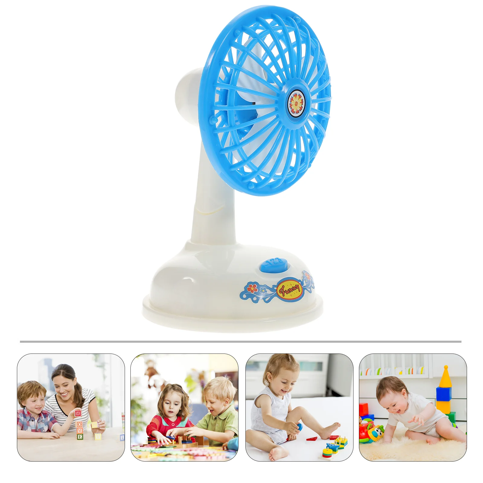 Toys Simulation Electric Fan Kids Gift Mini Funny Educational Playing House Supply Child