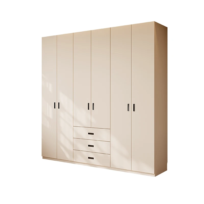 

Дубовый шкаф для спальни, дома, одна дверь до сверху, современный простой шкаф