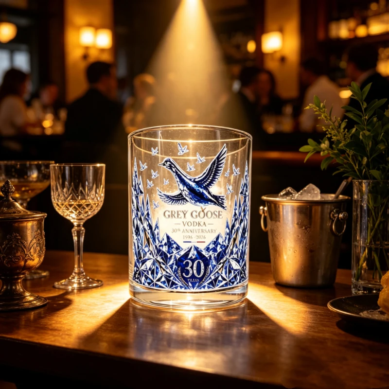 Vaso de Whisky de Cristal con