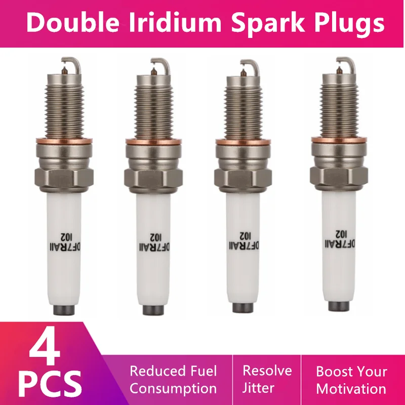 

Double Iridium Spark Plug C-08 for SEATT ALHAMBRA ARONA ATECA IBIZA auto parts