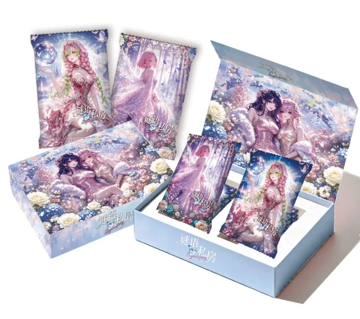 Riddle Private Collection Secret Realm Dungeon Anime Waifu Cards Demon Slayer One Piece Genshin Impact Rare Collectible Cards