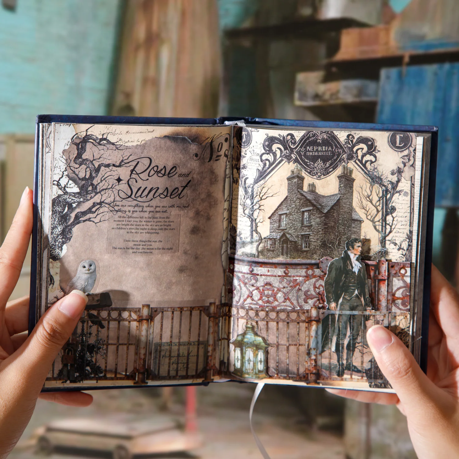 3 لفات السيد ورقة خمر سياج PET الشريط مجموعة نجا سياج مجلة الرجعية نمط خلفية الكولاج مذكرات المواد الديكور