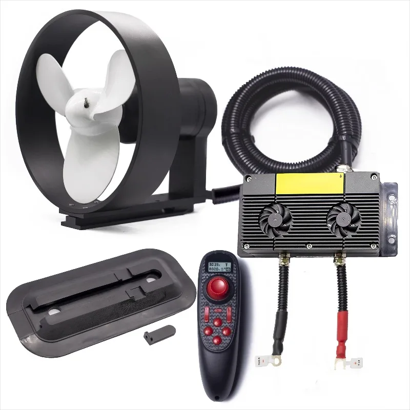 24V/36V/48V Underwater Thruster U35 Brushless Waterproof for Boats Fishing Boats Scenic Boats Long-lasting Immersion