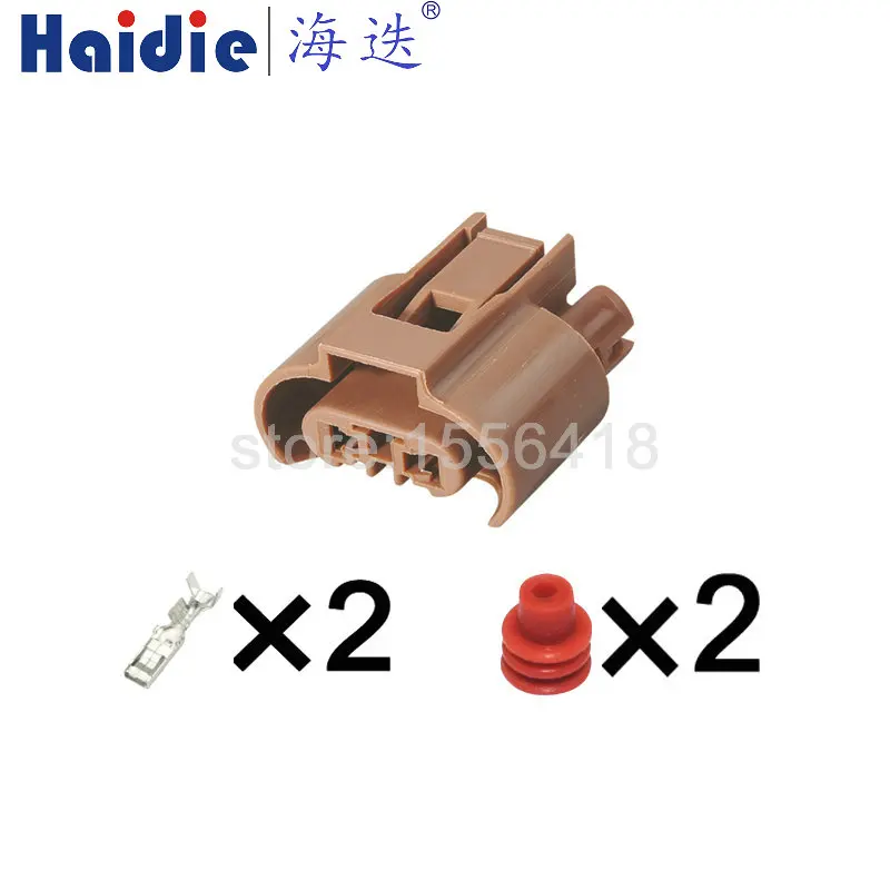 1-100 sets 2 Pins automotive connector 7283-1928-80