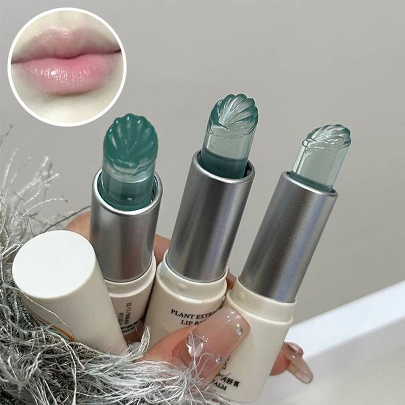 Shell shaped Lip care Balm Lip Balm Moisturizing Lipstick Base Makeup Natural Anti-Cracking Lip Care Petroleum Jelly Lip Balm