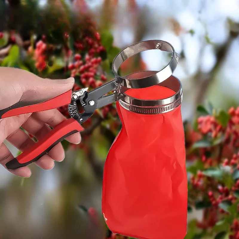 New Pepper Picking Artifact Hand-held Pepper, Wolfberry and Loquat Particle Ultra-fine Ring Fruit Picker