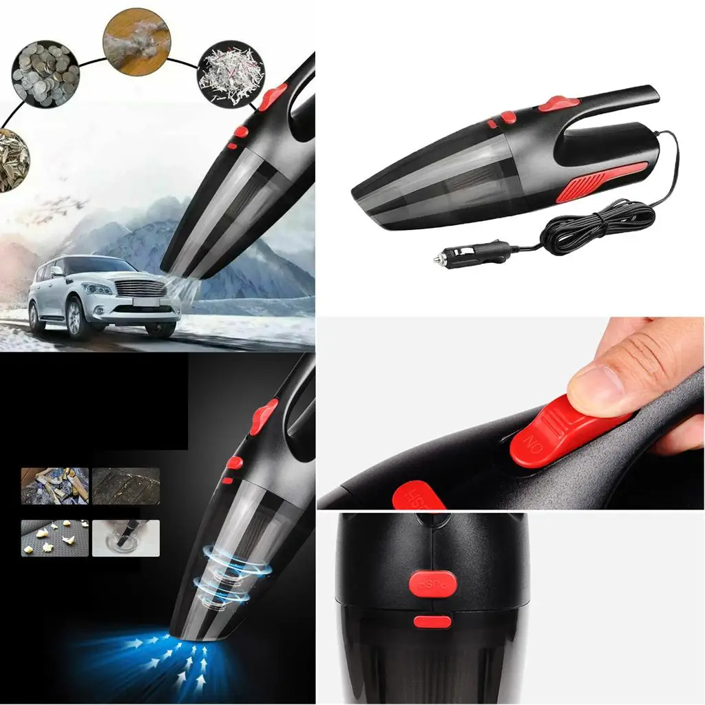 Автомобильный пылесос Мини Портативный легкий вертикальный домашний швабра