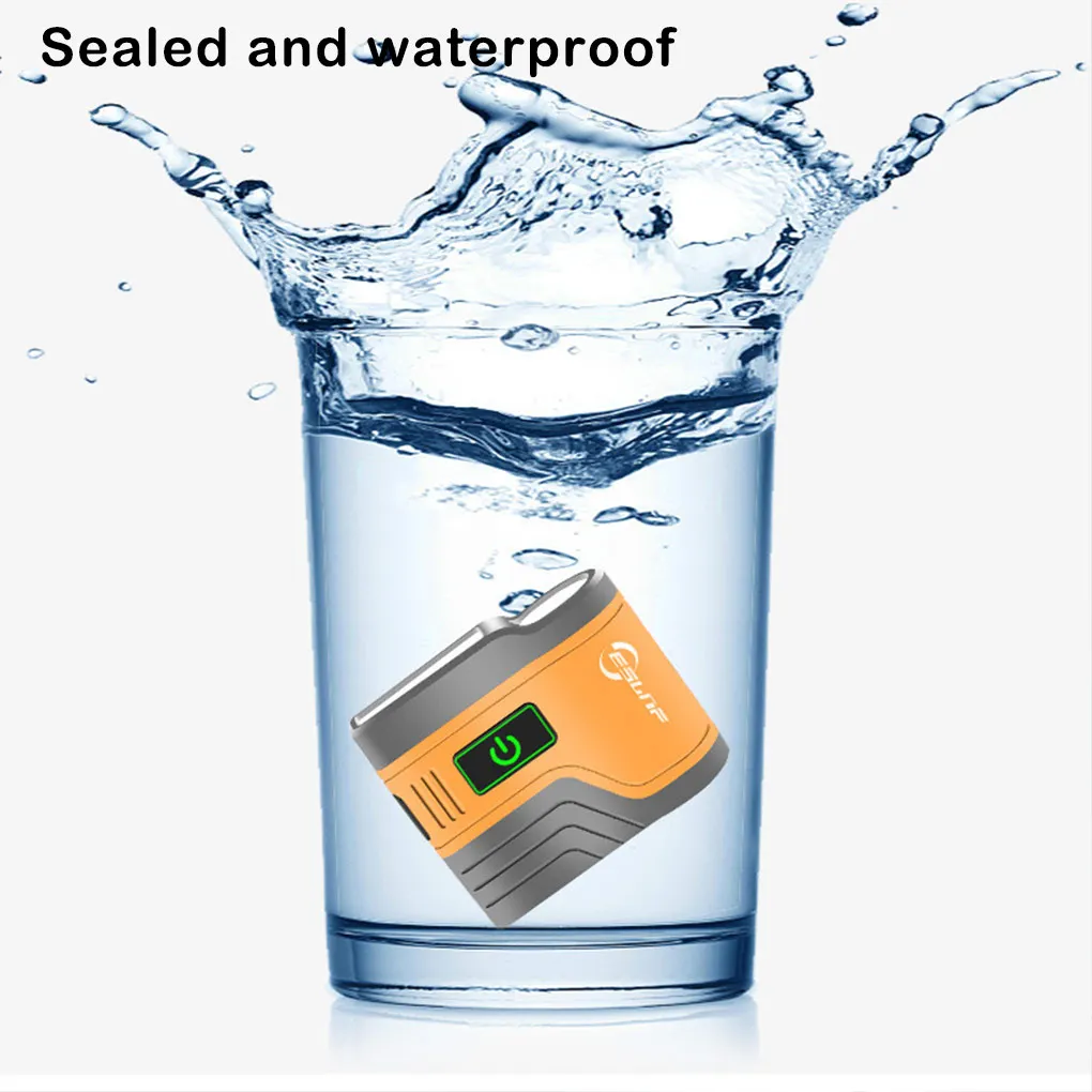 ESLNF Induction Cap Clip Light 300lm USB Charging light Black