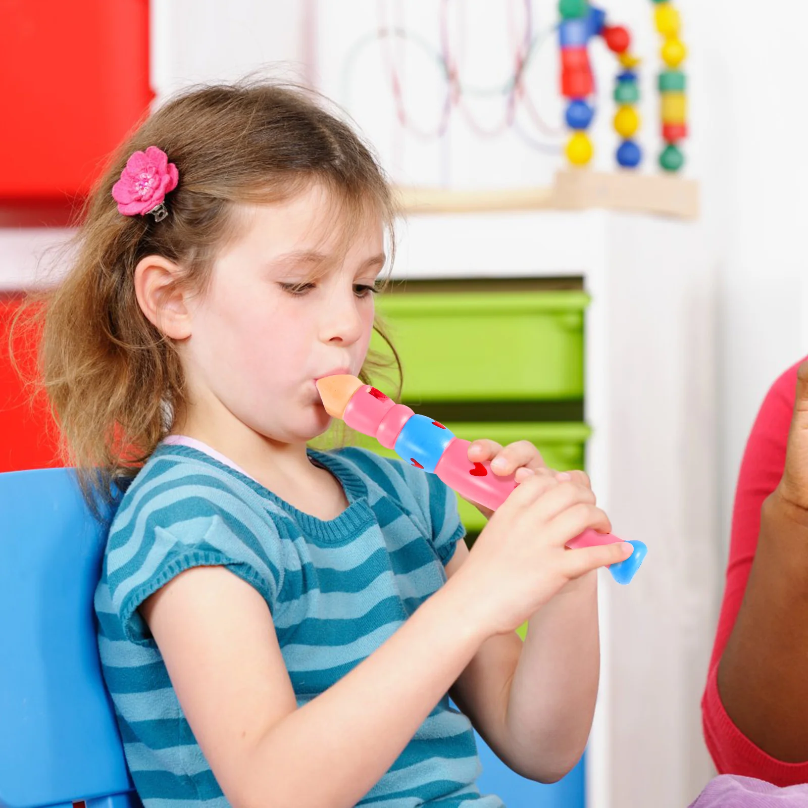 Kinder Musik instrumente Piccolo Flöte Kinder Früher ziehung Spielzeug für Kleinkind kleine Holz