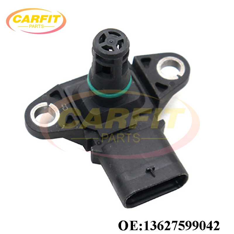 New OEM 13627599042 13628644432 A2C53358214 Manifold Absolute Pressure MAP Sensor For BMW X5 X6 640i 650i 750i Auto Parts