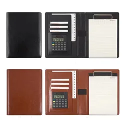 multi-functional A5 filing folder sales business manager contract folder office paper clipboard writing pad notepad calculator