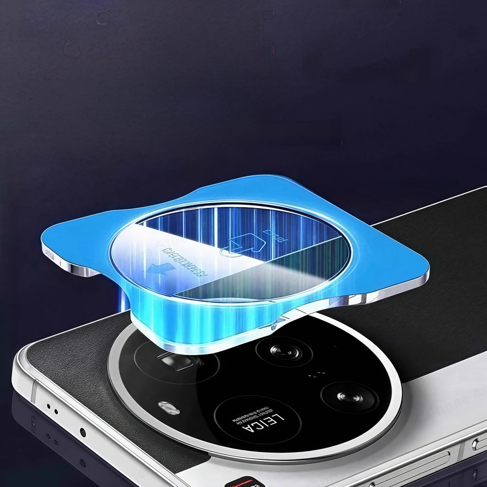 2 Buah untuk Oneplus 12 13 13R 12R ACE5 ACE3 Pro 13T 13S Pelindung Lensa Kaca Antigores Belakang Satu Klik Mudah Melewati Tutup Kamera