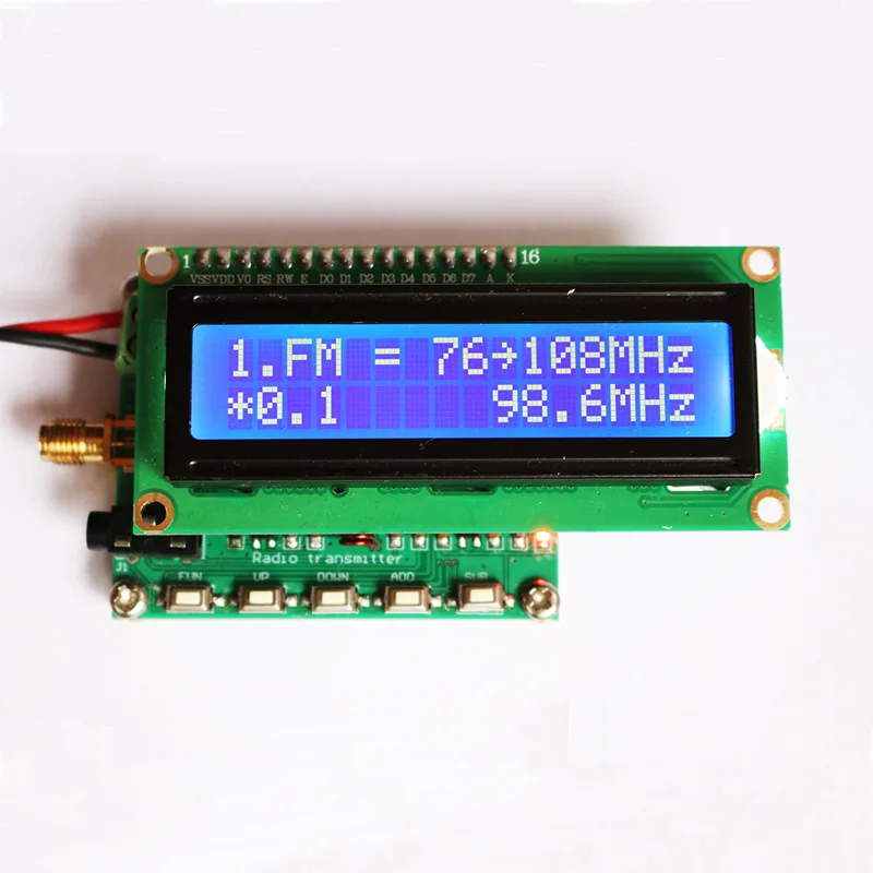 88~108MHz FM Stereo Transmitter FM Signal Generator Instrument