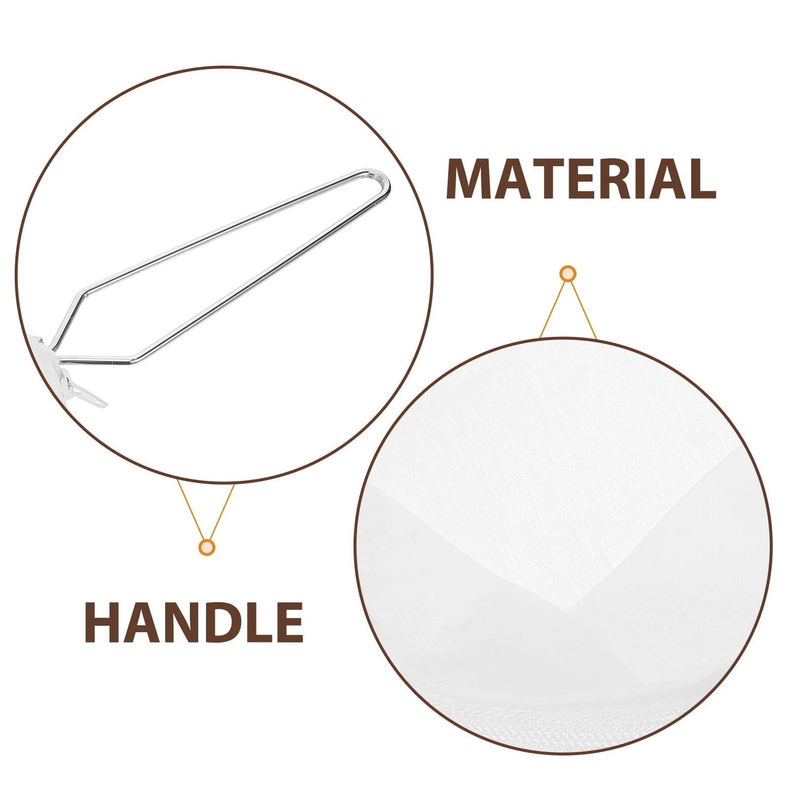 

Coffee Filter Bag Reusable Stainless Steel Mesh Loose Tea Coffee Brewing Tool Milk Tea Yogurt Filter Bags Multiuse