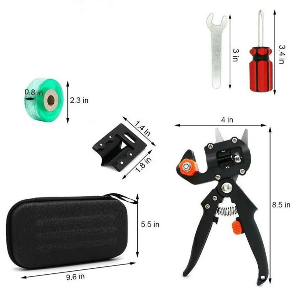AAA87 9 шт. обрезной нож садовые инструменты профессиональные сельскохозяйственные секаторы ножницы для прививки секаторы для фруктовых деревьев