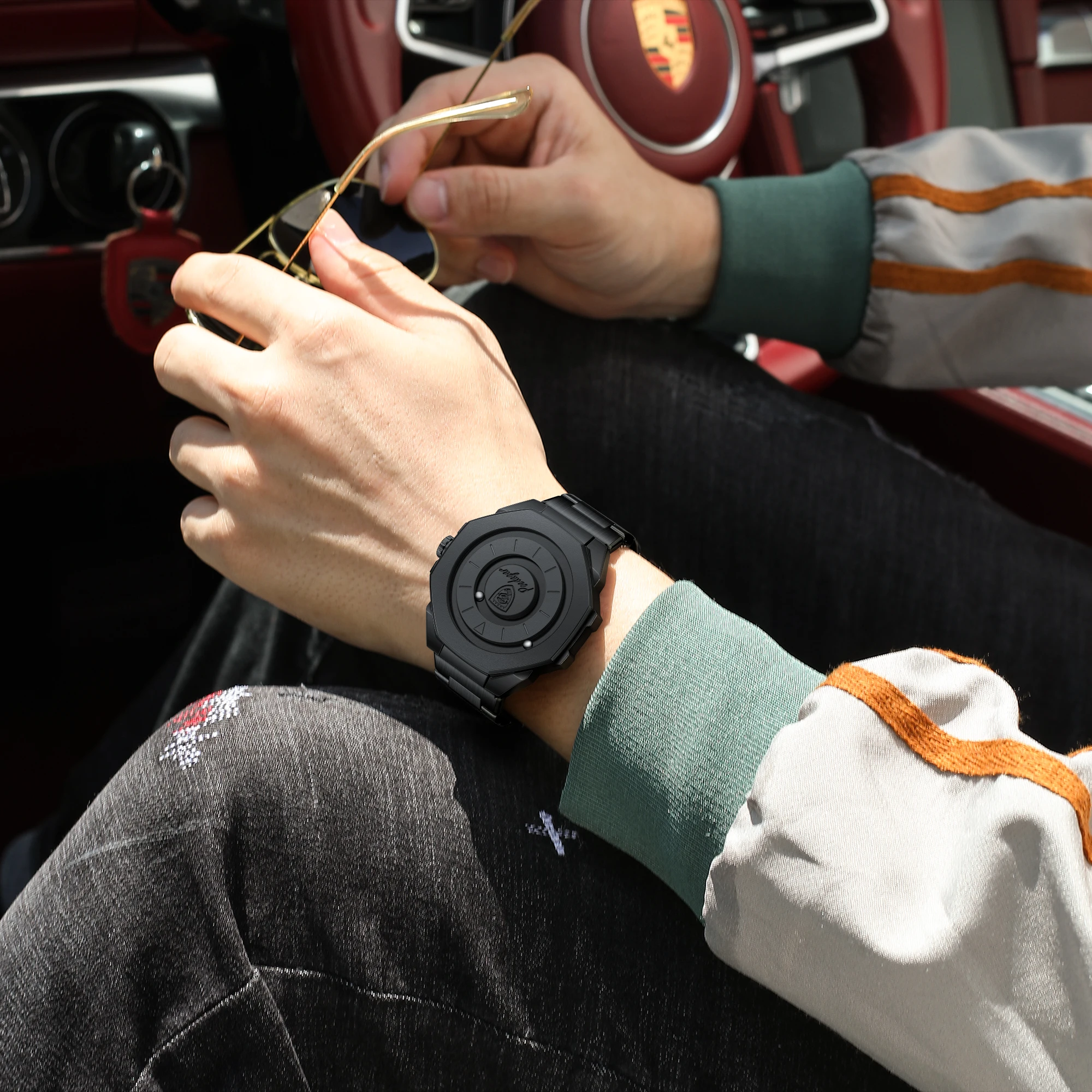 POEDAGAR Business Watch For Men Waterproof Stainless Steel Fashion Man Wristwatch High Quality Quartz Men's Watches Reloj Hombre image 6
