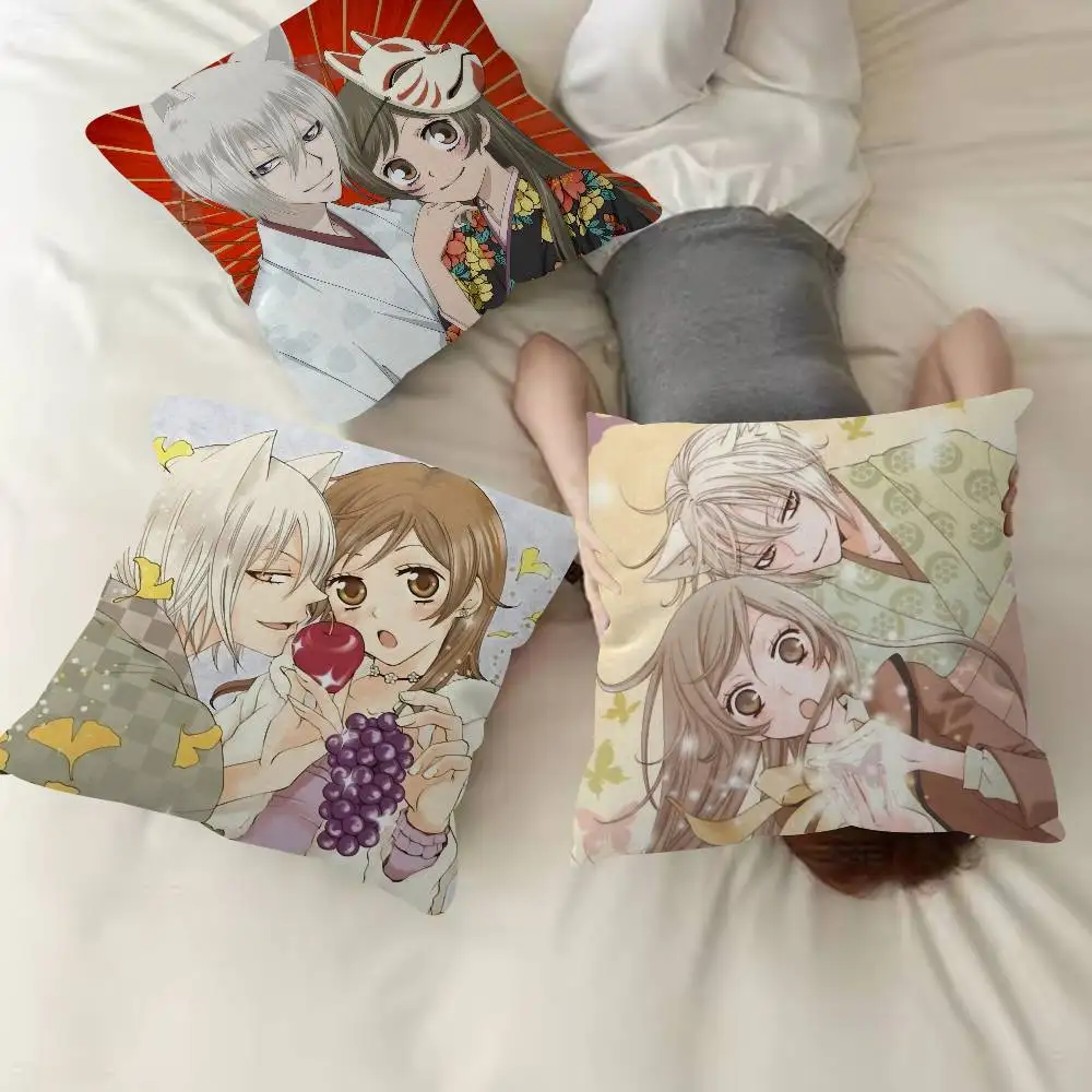 Anime Kamisama Kiss Pillow Case For Home Bedroom Car Office Decoration Living Room Sofa Cushion Cover Suitable