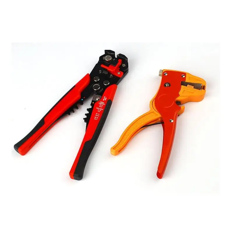 Práctico engarzador de acero al carbono, cortador de alambre de reinicio de resorte