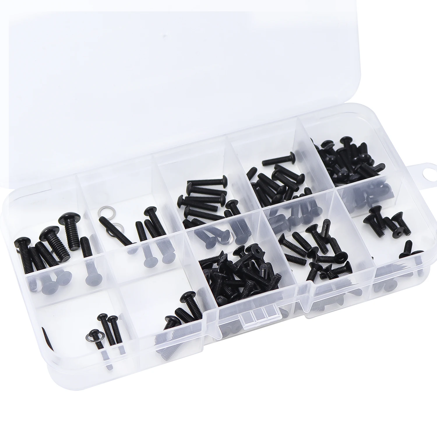 Metal Hex Screws Set MJX H14BM 14209 14210 H16 16207 16208 16209 16210 Repair Tools For 1/14 1/16 80% Spare Screw RC Car Parts