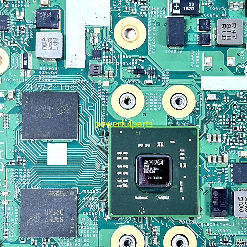 For Dell Inspiron 15 3576 3476 Motherboard 17841-1 I5-7200U I5
