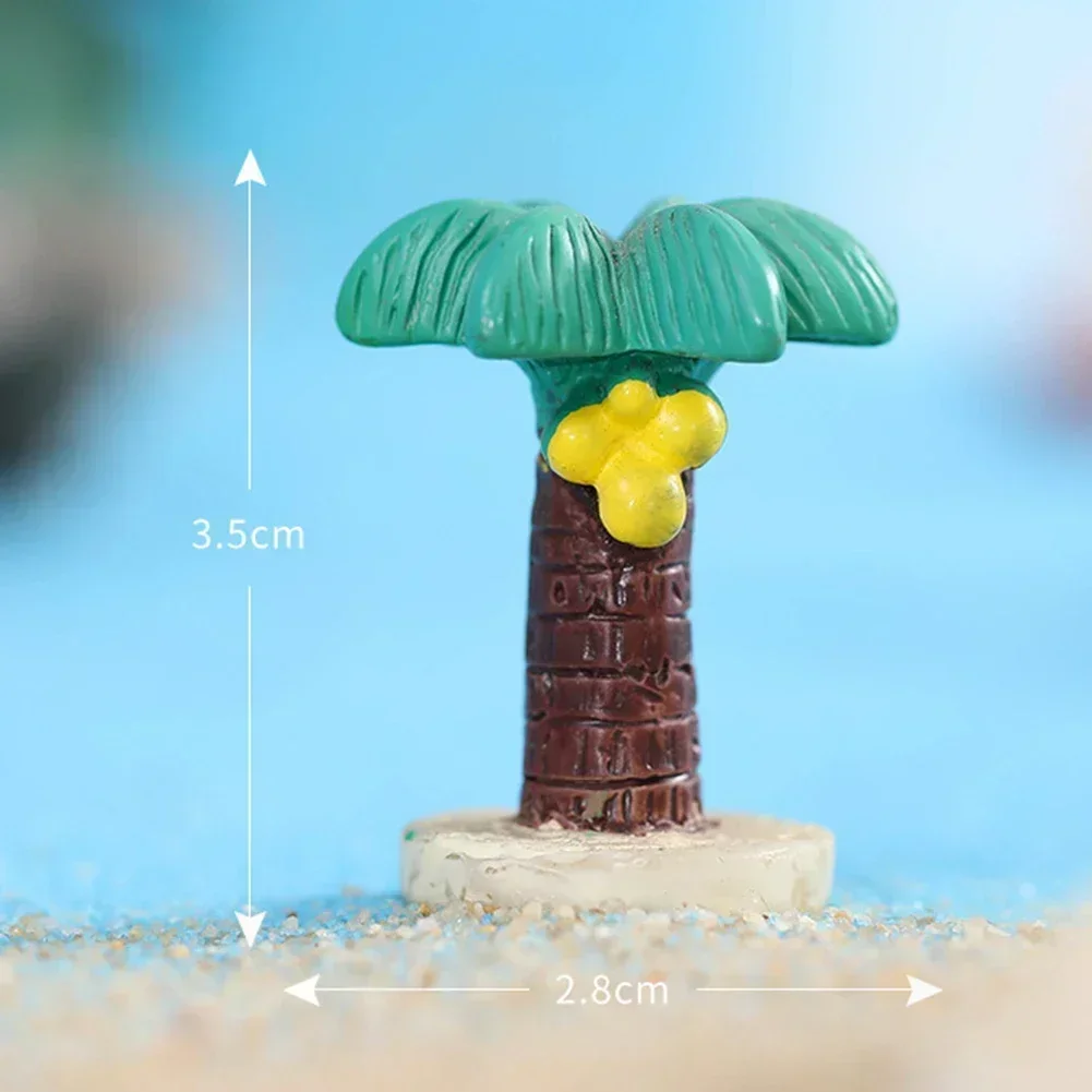 4Pcs Mini Decorative Ornaments Simulation Tree Stump Signpost Station Sign  Miniature Bonsai Landscape Doll House Decor