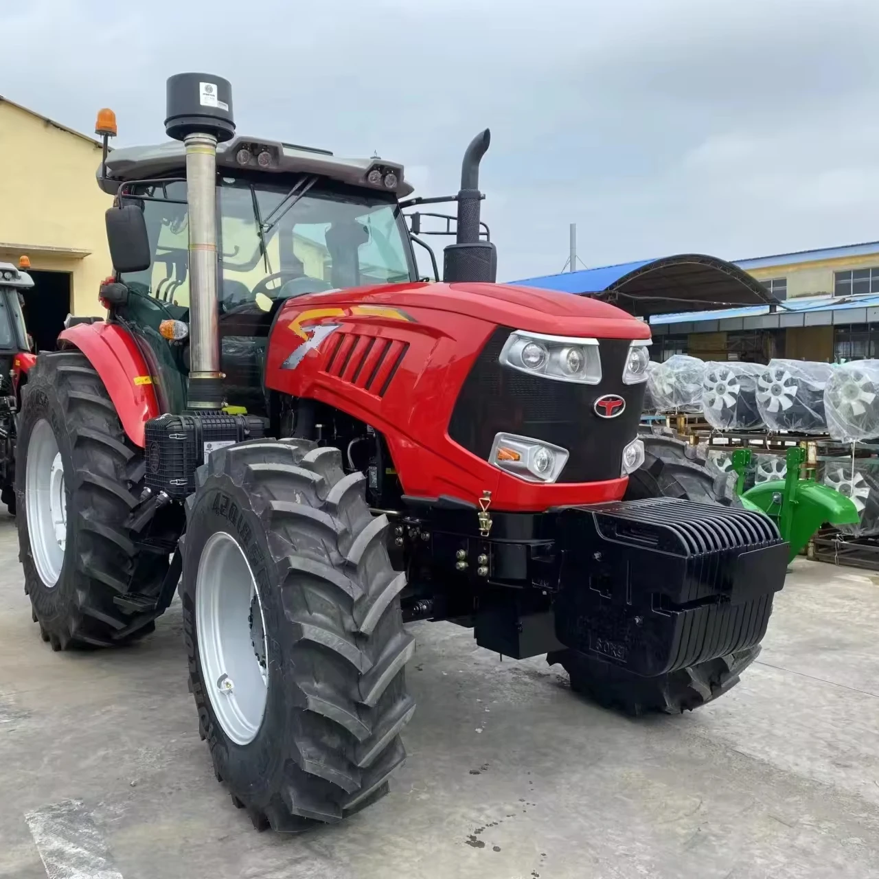 Tractor Backhoe - Agricultural Tractor 80/90/100/110/130HP 4WD With Front