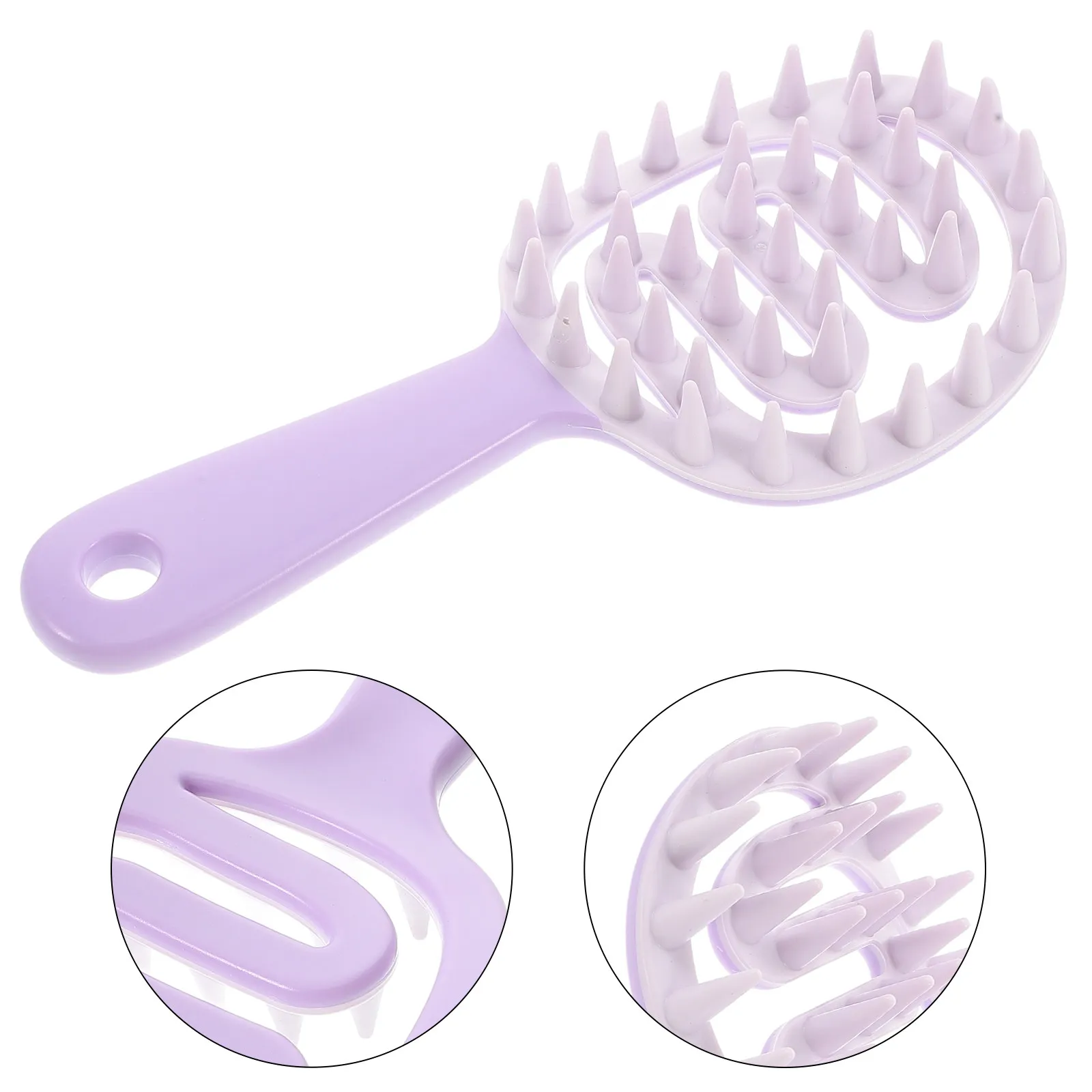

Hollow Massage Comb for Women Long Hair Wide Tooth Detangler Scalp Massager Itch Relief Styling Hairbrush Wet Dry