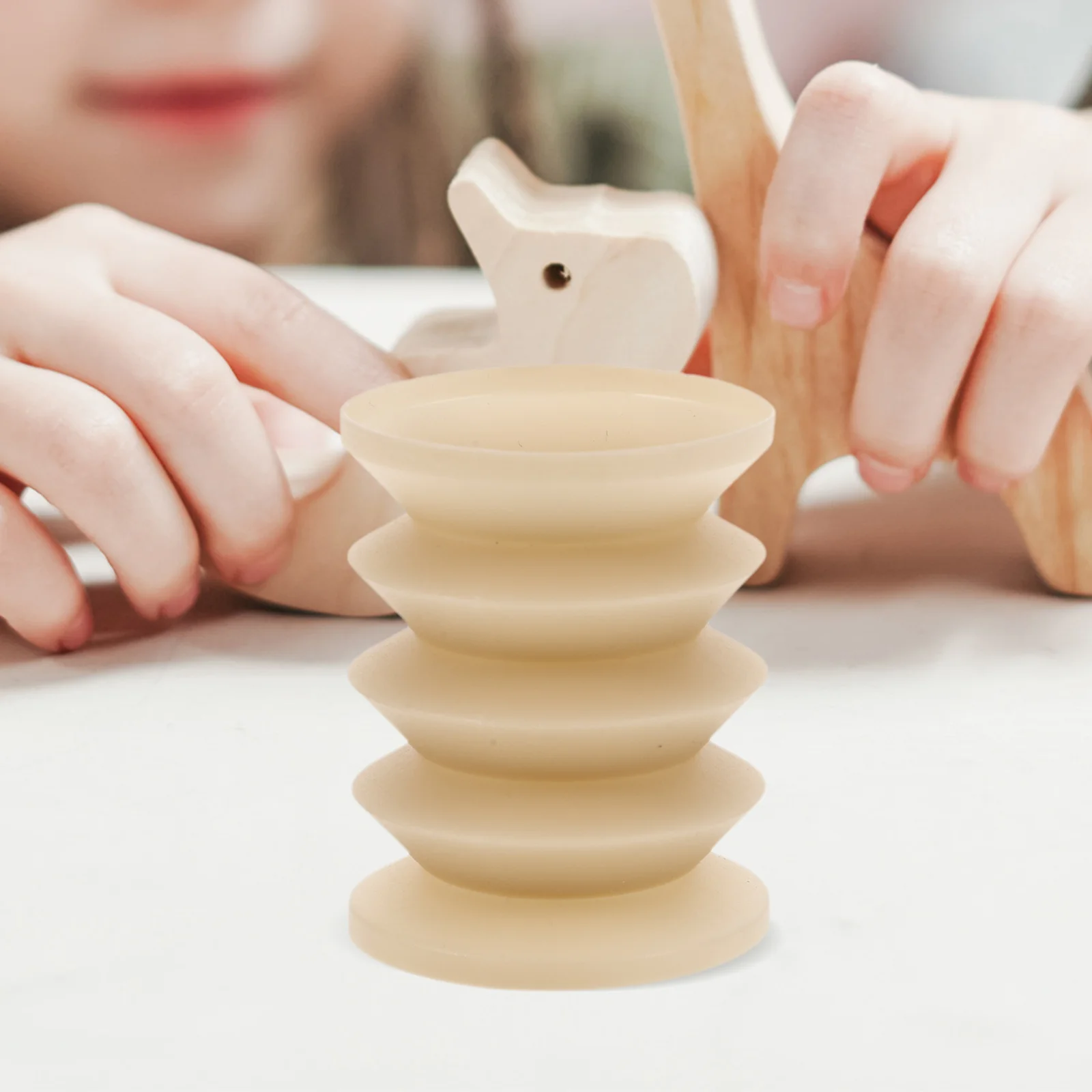 

6pcs Bone Prop Realistic Cracking Sound Trick For Prank Street Clown Performance Party Halloween Props Gimmick Neck Cracking