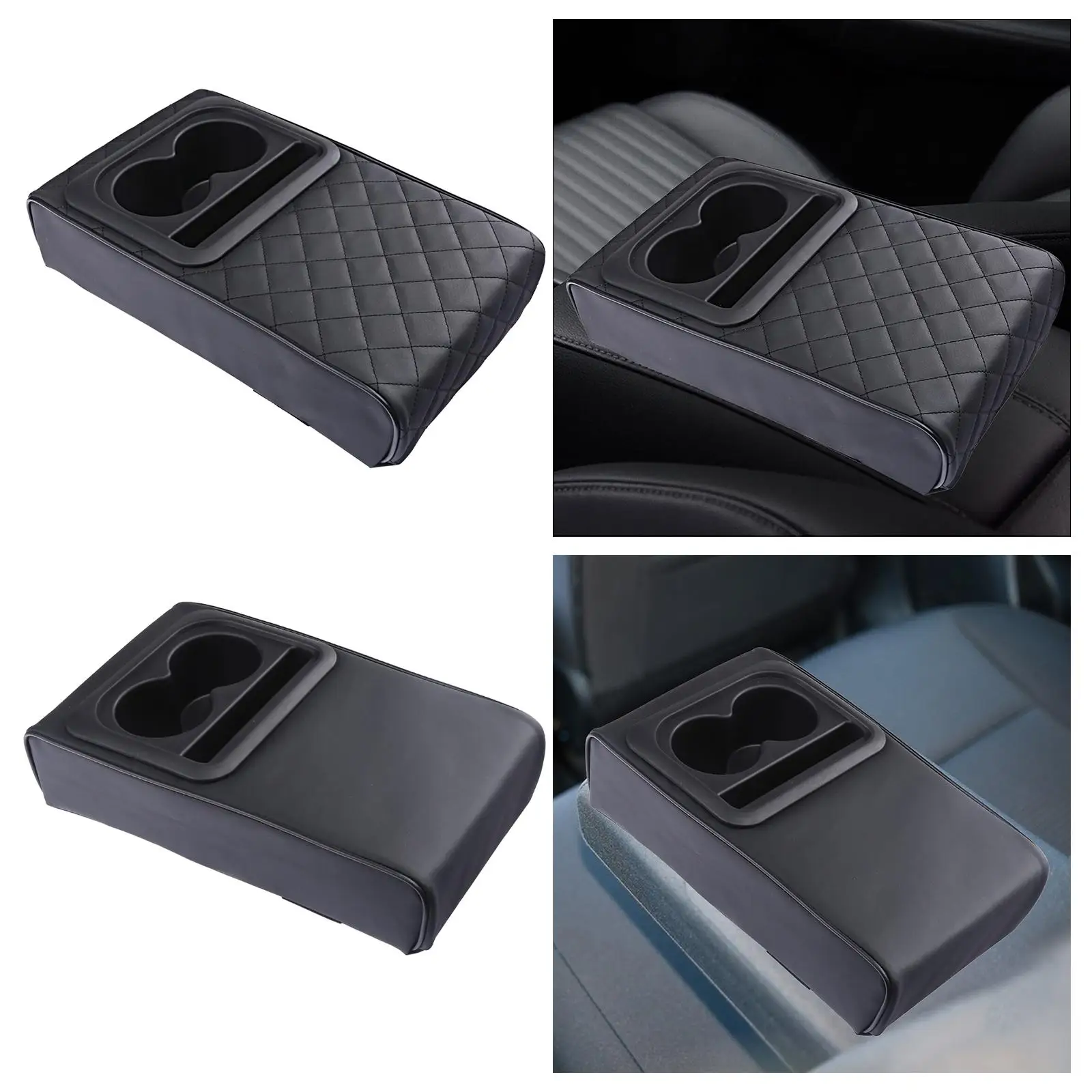 

Center Console Cushion Interior Accessories Car Armrest Cover for Auto